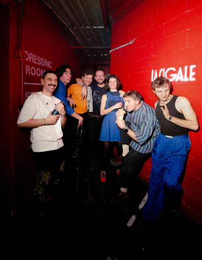 photographe concert Montpellier coulisses groupe préparant la scène